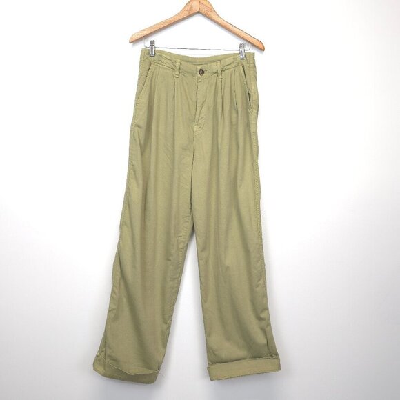 Free People High Waist Abby Chino Pants Size 4 - Picture 2 of 8